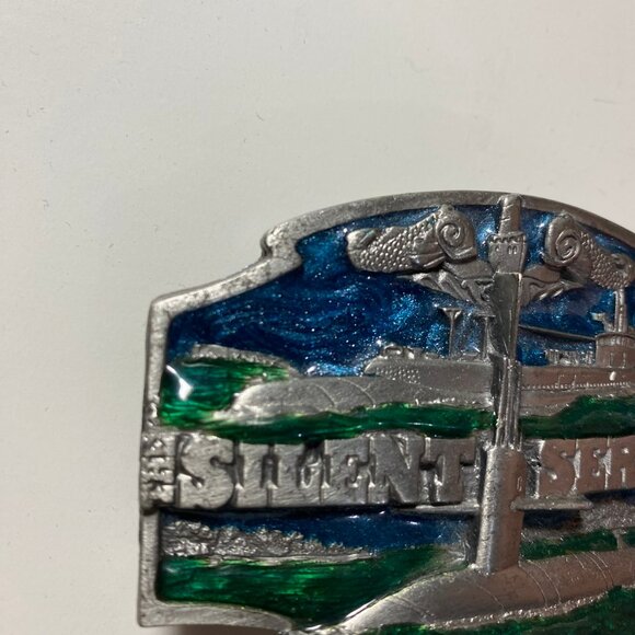 lot of 2 vintage 90s siskiyou belt buckle - Picture 15 of 16